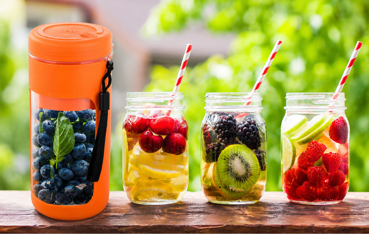 Parya Draagbare Smoothie Blender 450ml