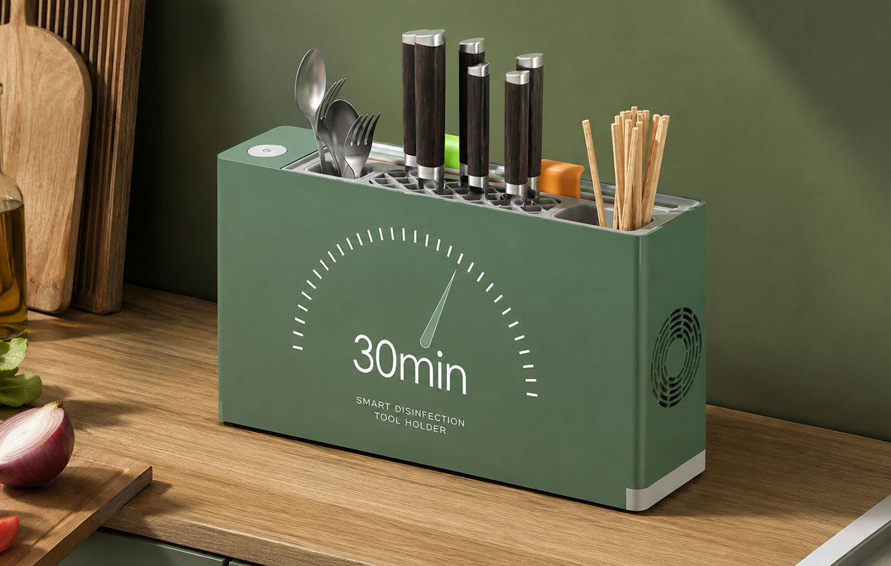 Stérilisateur intelligent pour ustensiles de cuisine