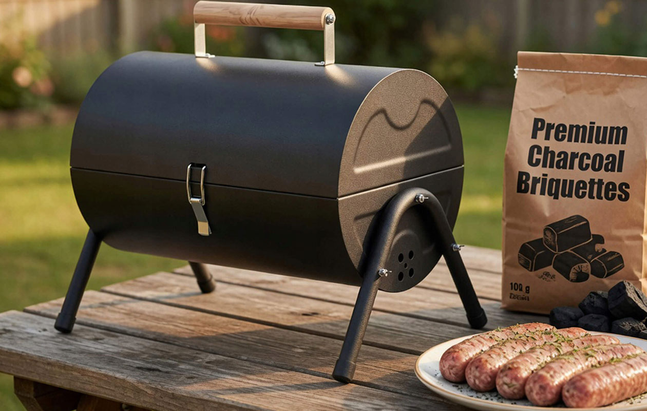 Gril au charbon de bois Stazer pliable et portable