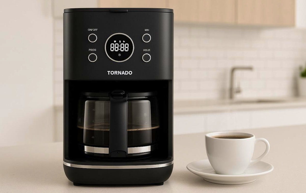 Korting Machine Tornado digitale retro koffiemachine met korting | VakantieVeilingen