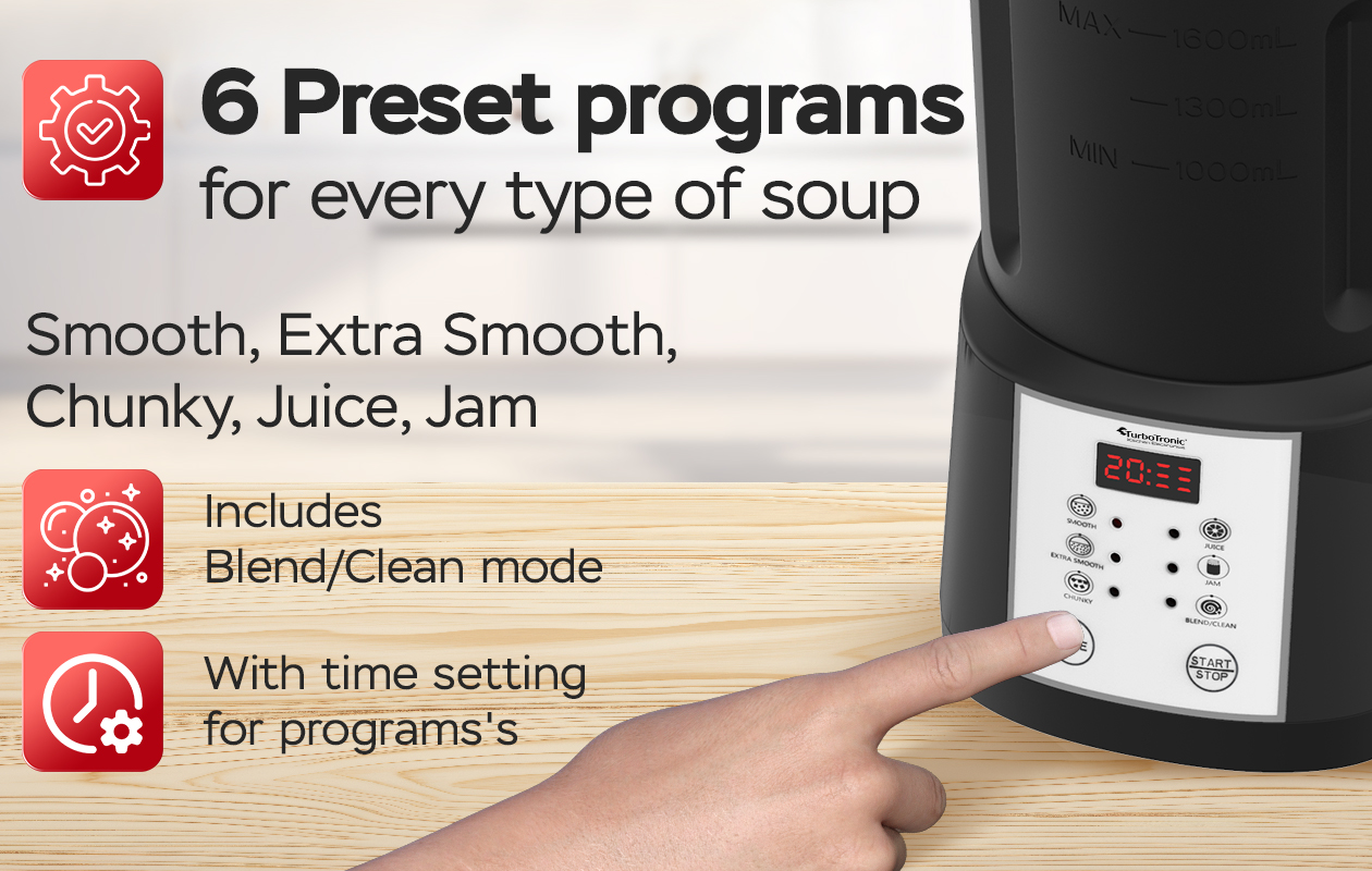 TurboTronic elektrische soepmaker