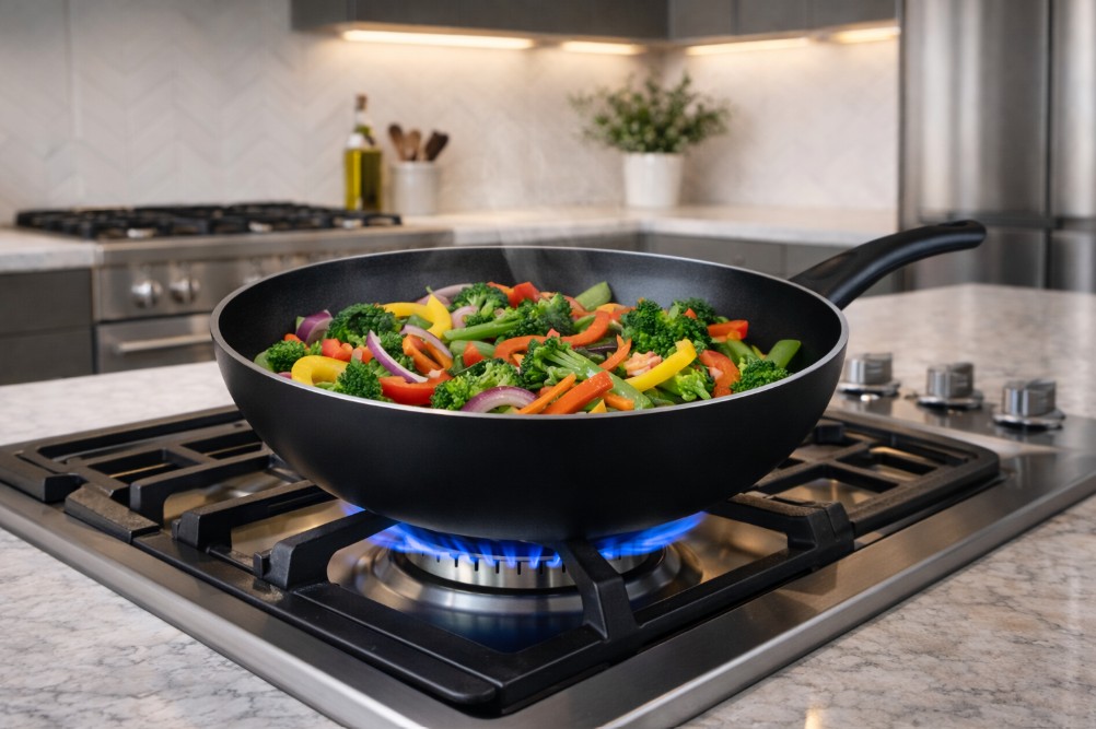 Zyliss Aluminium Koekenpan 28 cm – Antiaanbak