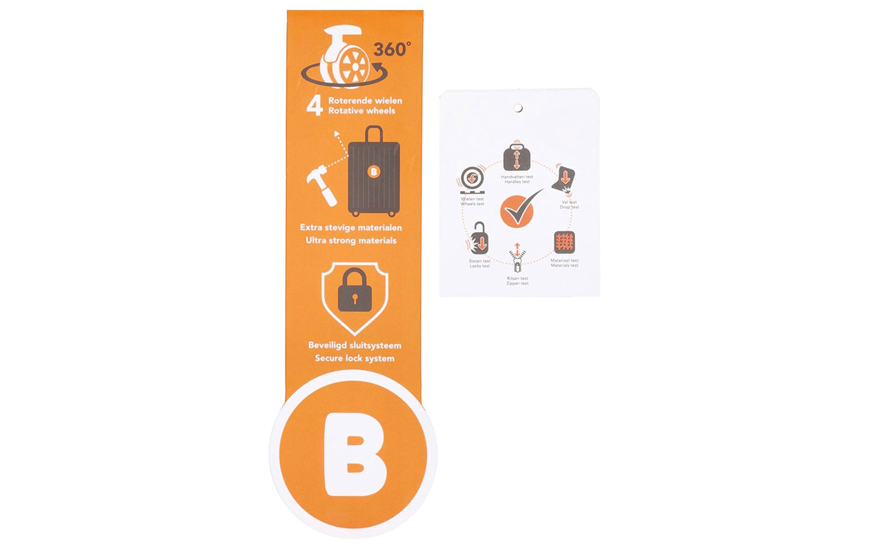 Beagles Originals Valise cabine Travel 55 – Champagne