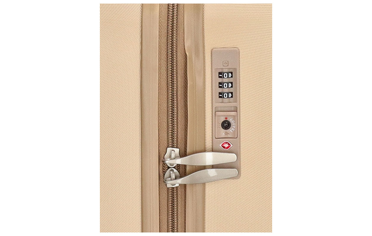 Beagles Originals Valise cabine Travel 55 – Champagne