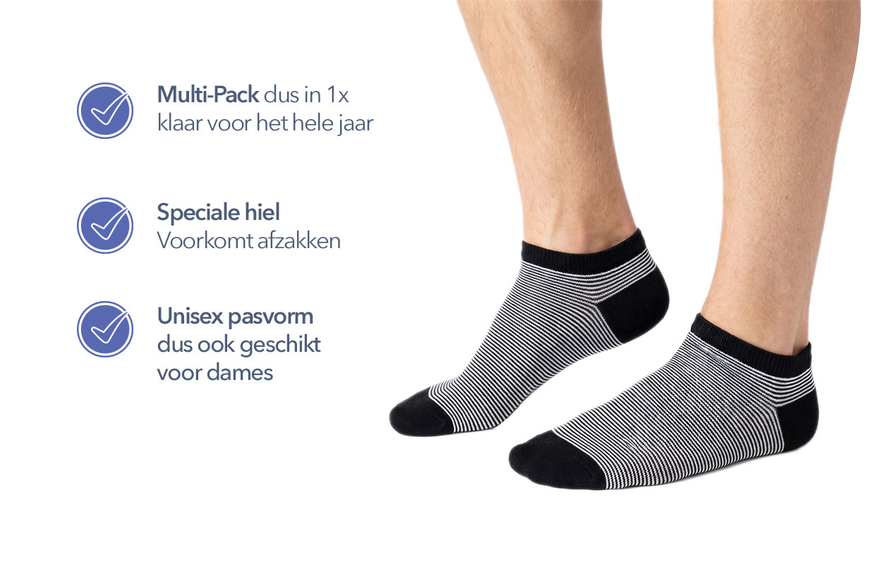 Benyson Enkelsokken Patronen Verrassingspakket 24-pack