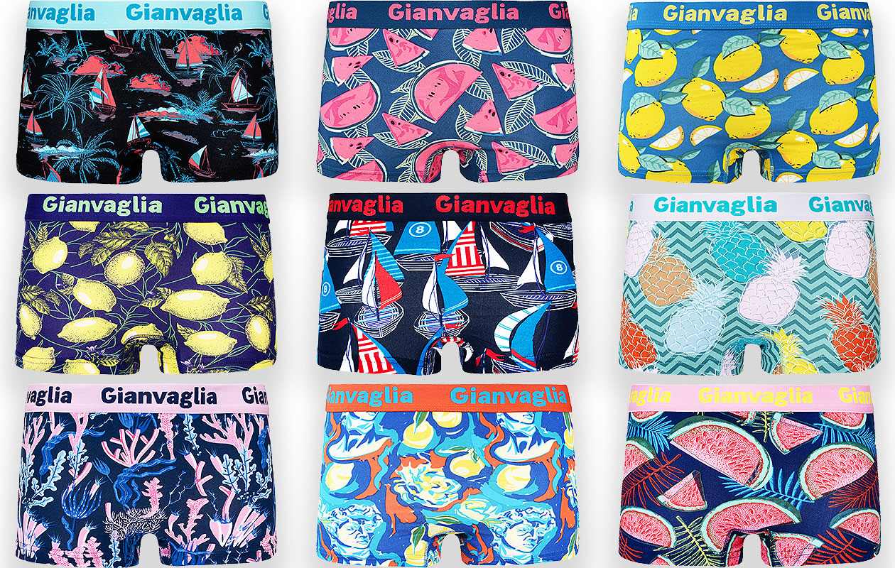 GIANVAGLIA Pack surprise de shortys pour femme (lot de 10)