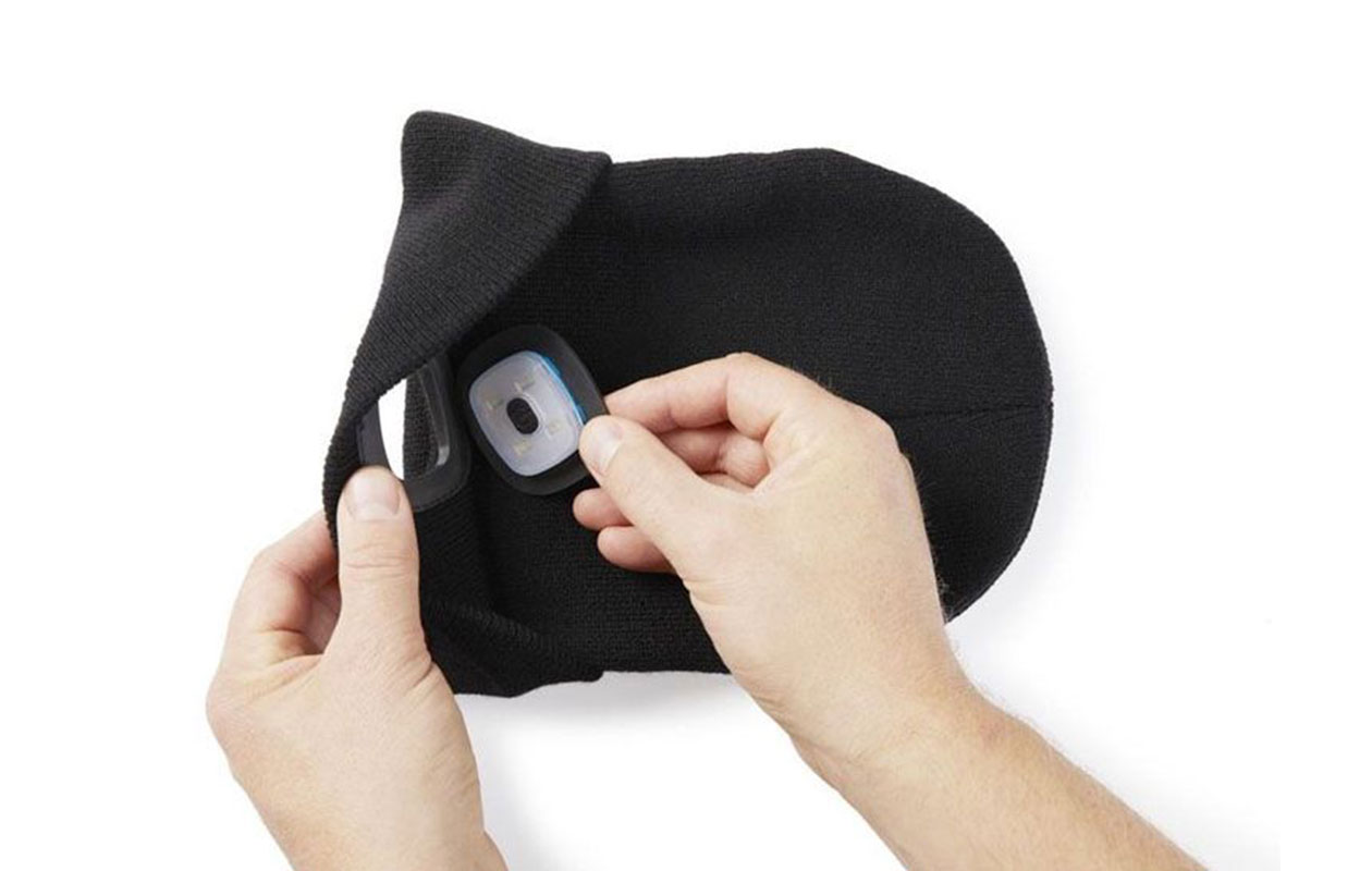 Muts Met Led Verlichting (Zwart)