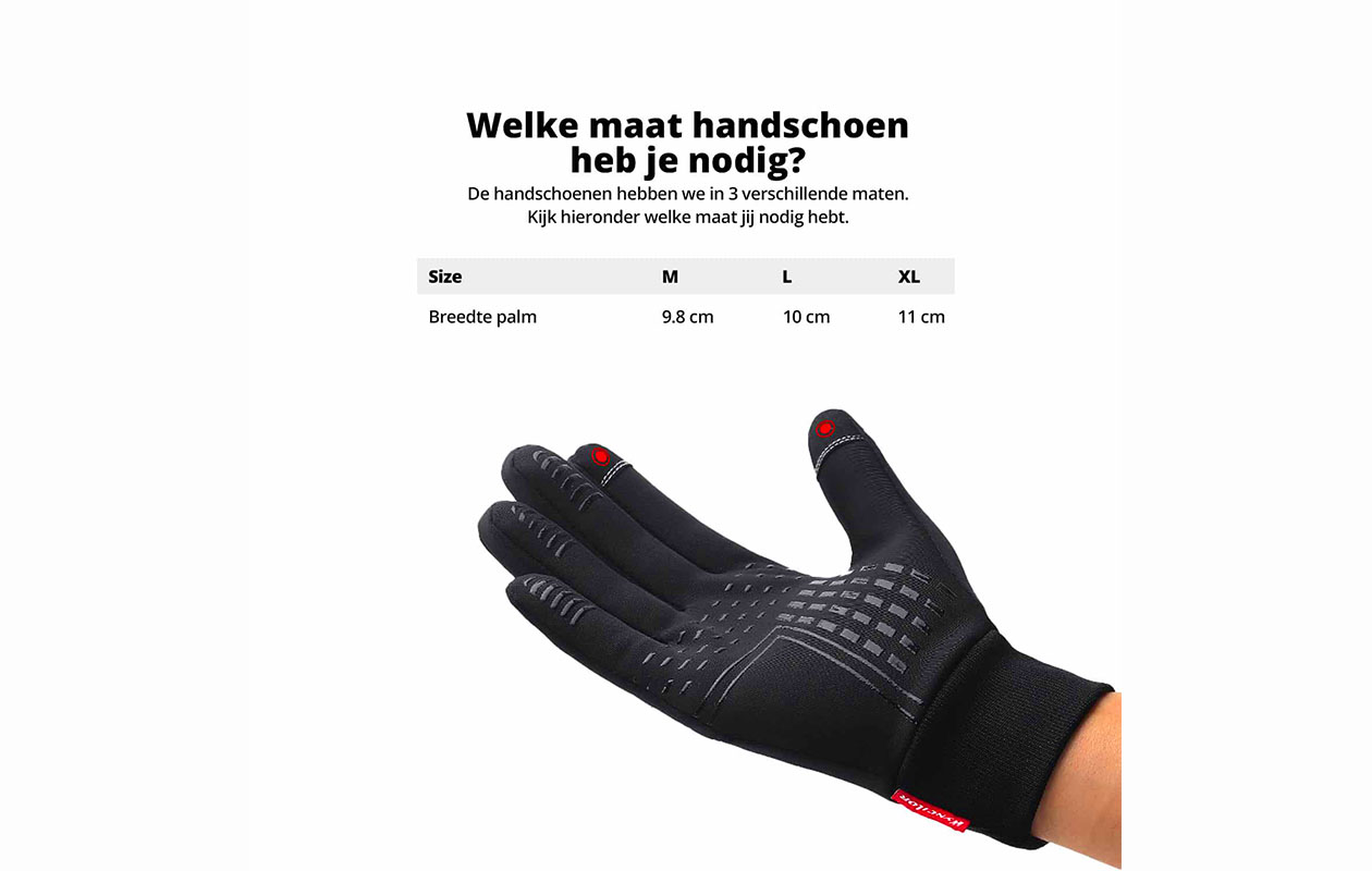 Proofy Premium Handschoenen Zwart L