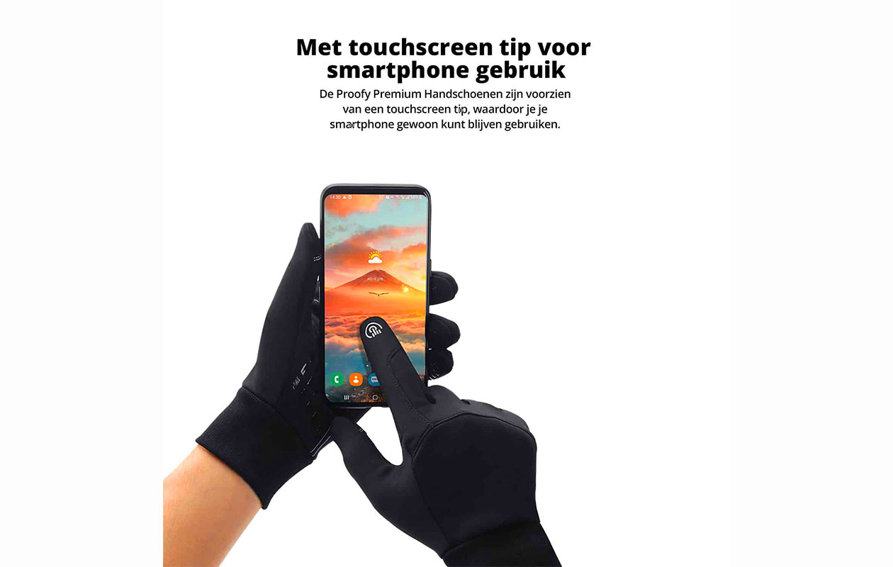 Proofy Premium Handschoenen Zwart L