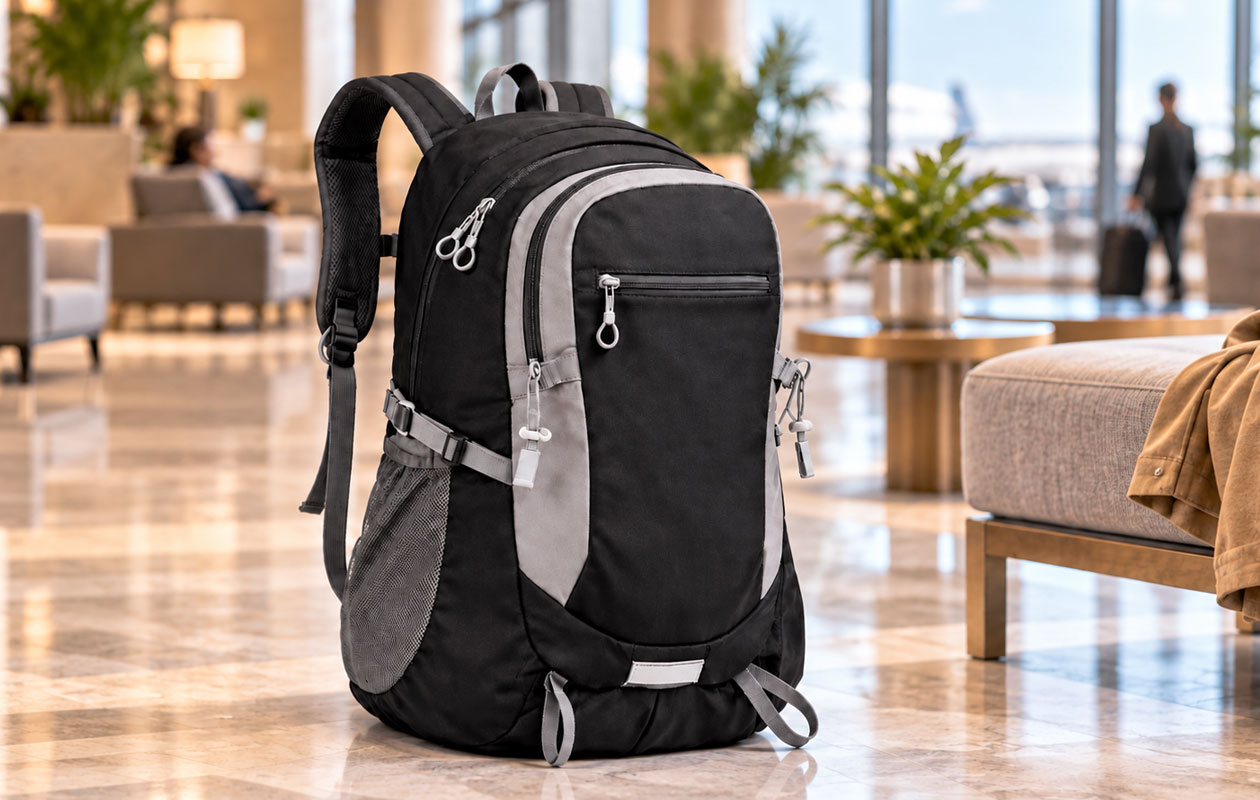 RETOO 40L Trekking- en Reisrugzak | Zwart