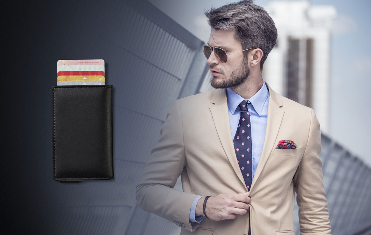 Smart Wallet - Noir