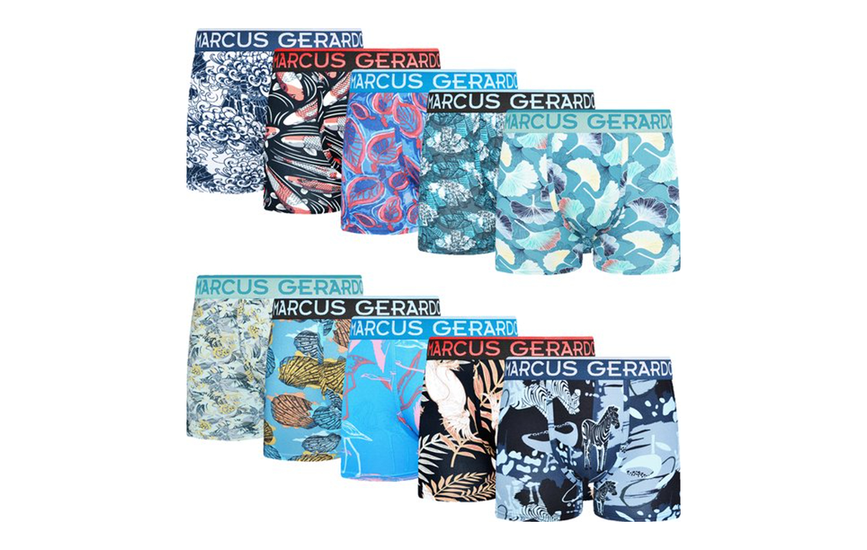 Coffret surprise : lot de 10 boxers