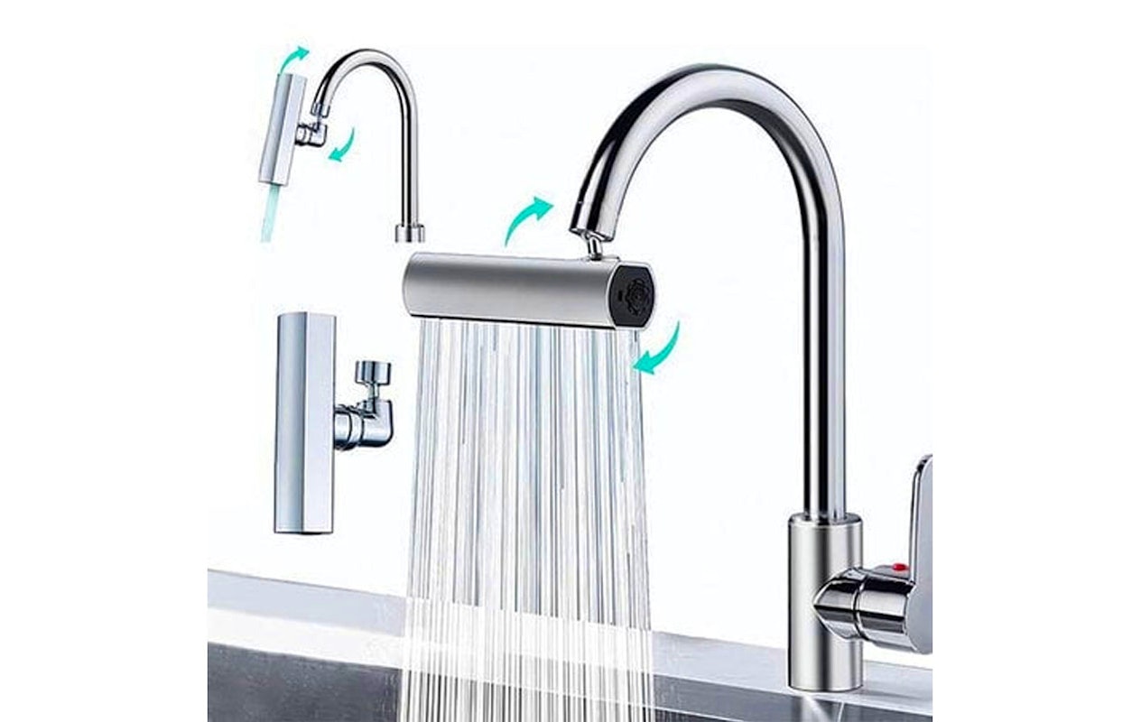 Nexxt Robinet multifonction 3 en 1 - attachement