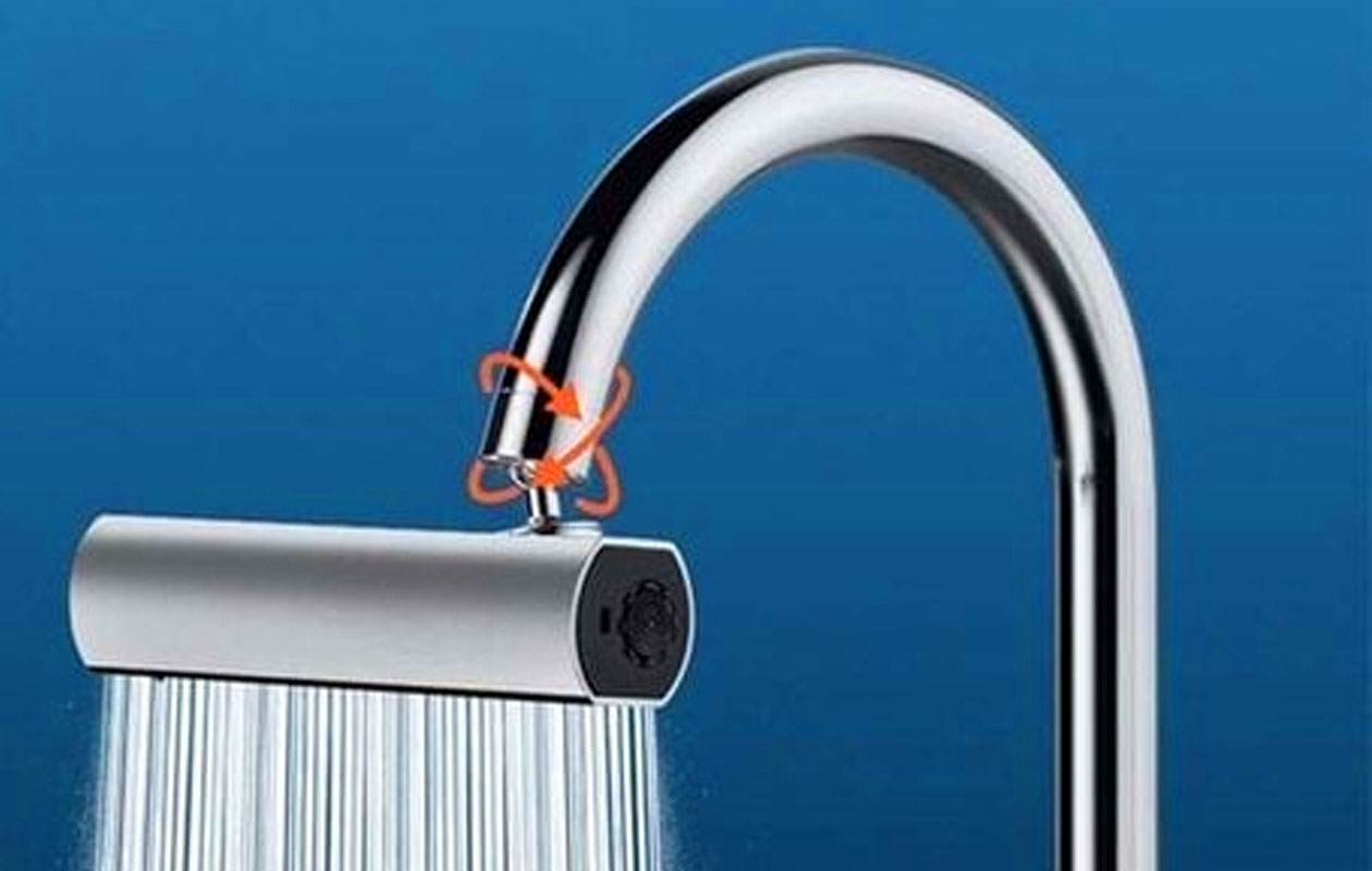 Nexxt 3-in-1 multifunctionele kraan - opzetstuk