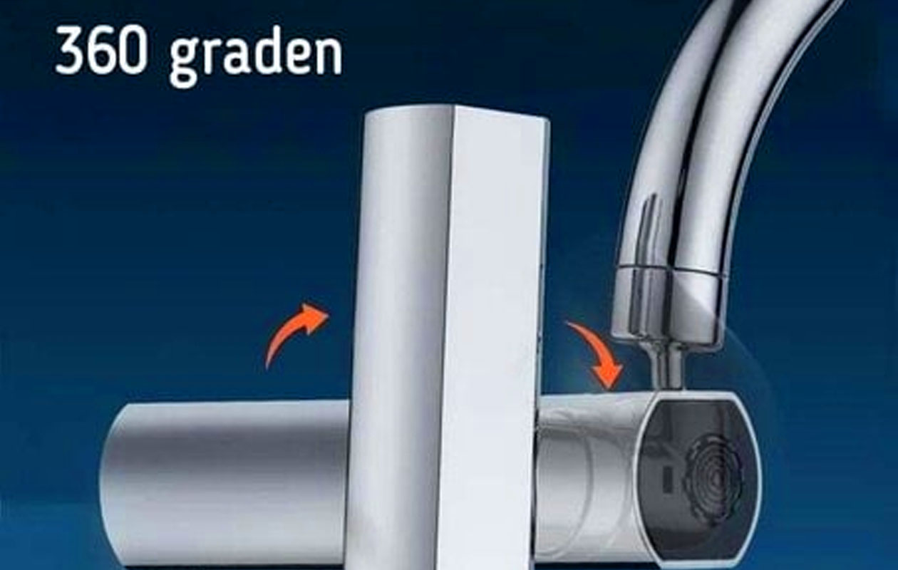 Nexxt 3-in-1 multifunctionele kraan - opzetstuk