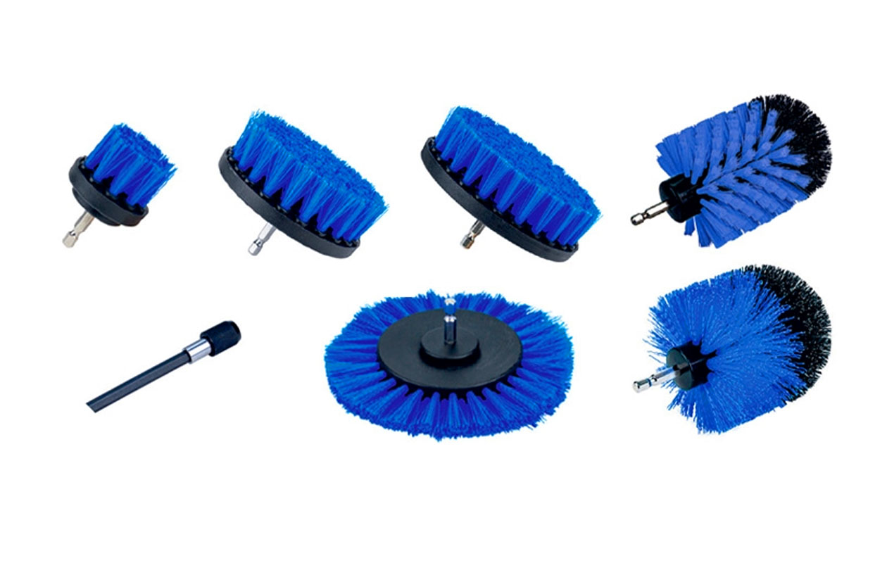 Nexxt 7-delige borstelset voor boormachines