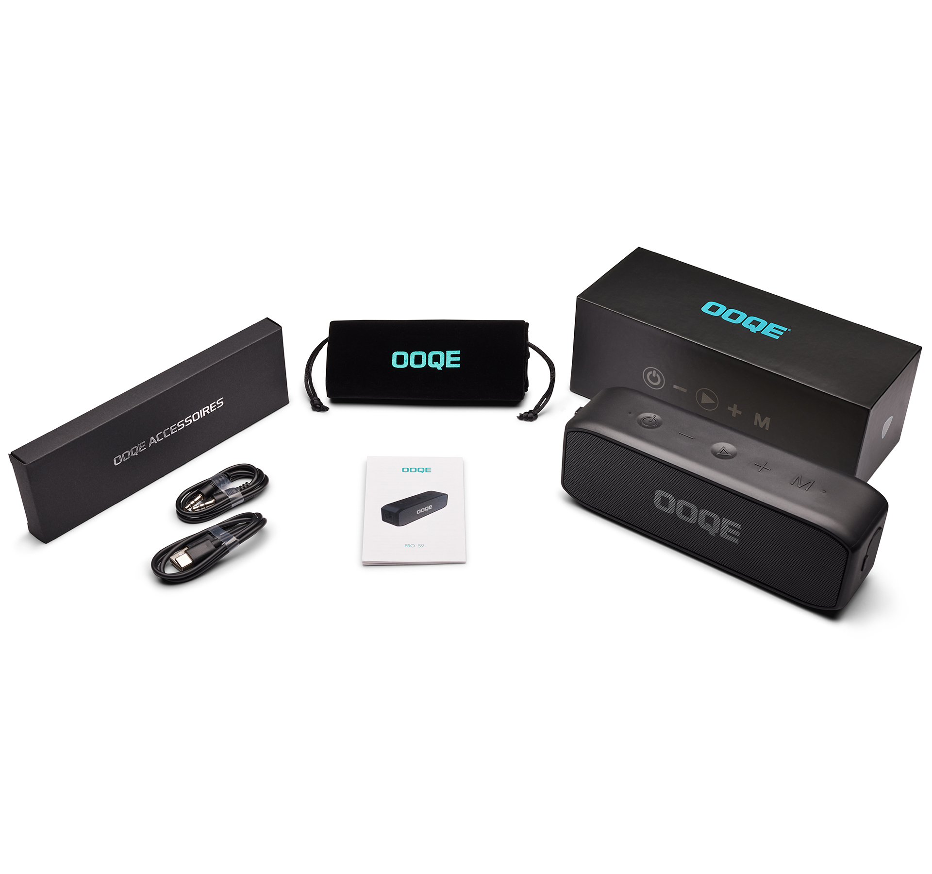 OOQE PRO S9 draadloze bluetooth speaker