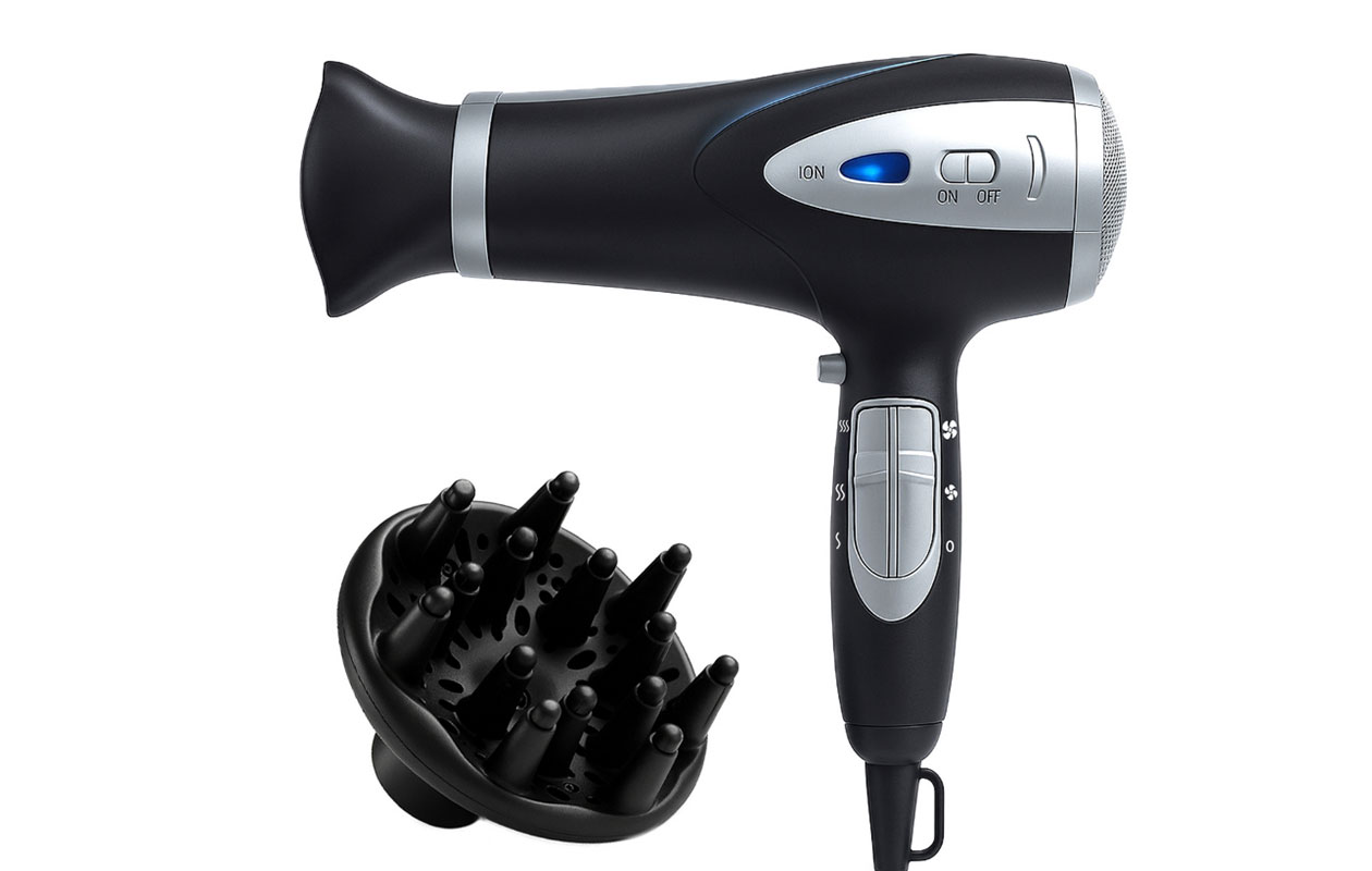 5-in-1 Haardroger 2000 W met Ionisatie