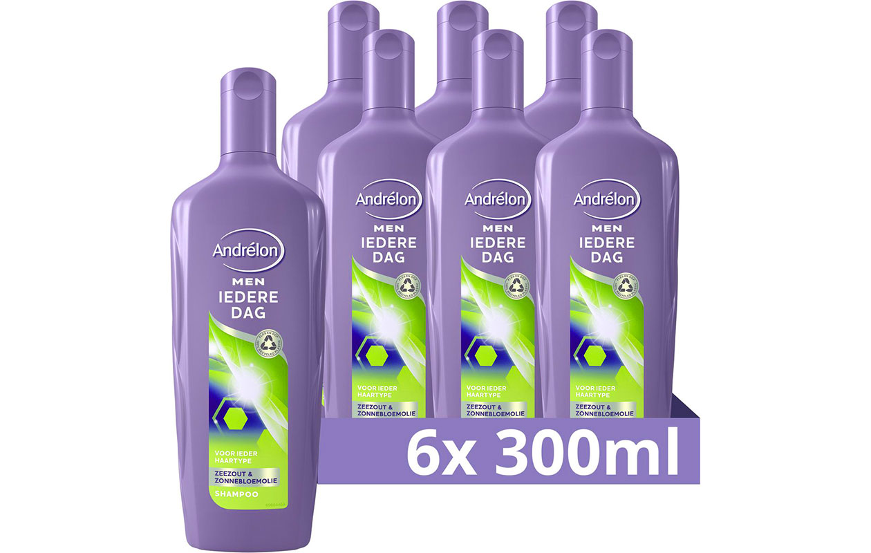 Andrélon Iedere Dag MEN Shampoo (6x300ml)