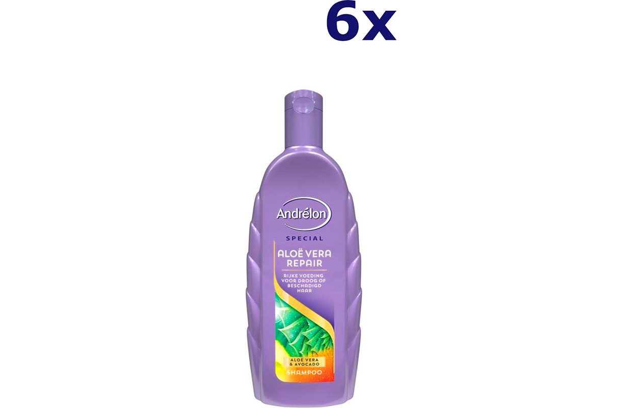 Andrélon Shampoo Aloe Vera (6x300ml)
