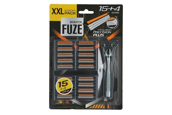 Body-X Fuze Scheermesjes Triple Blades Up (19 stuks)