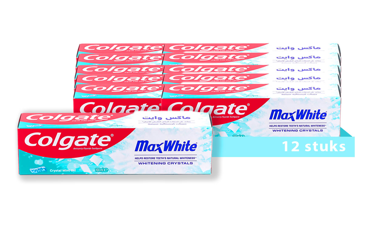 Colgate Tandpasta Max White (12x 100ml)