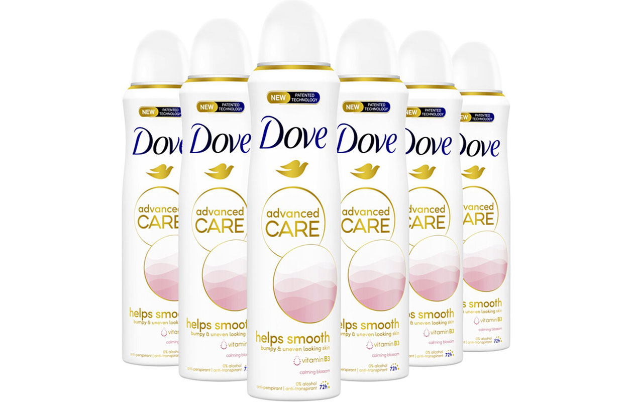 Dove Deo Spray Calming Blossom (6x150ml)