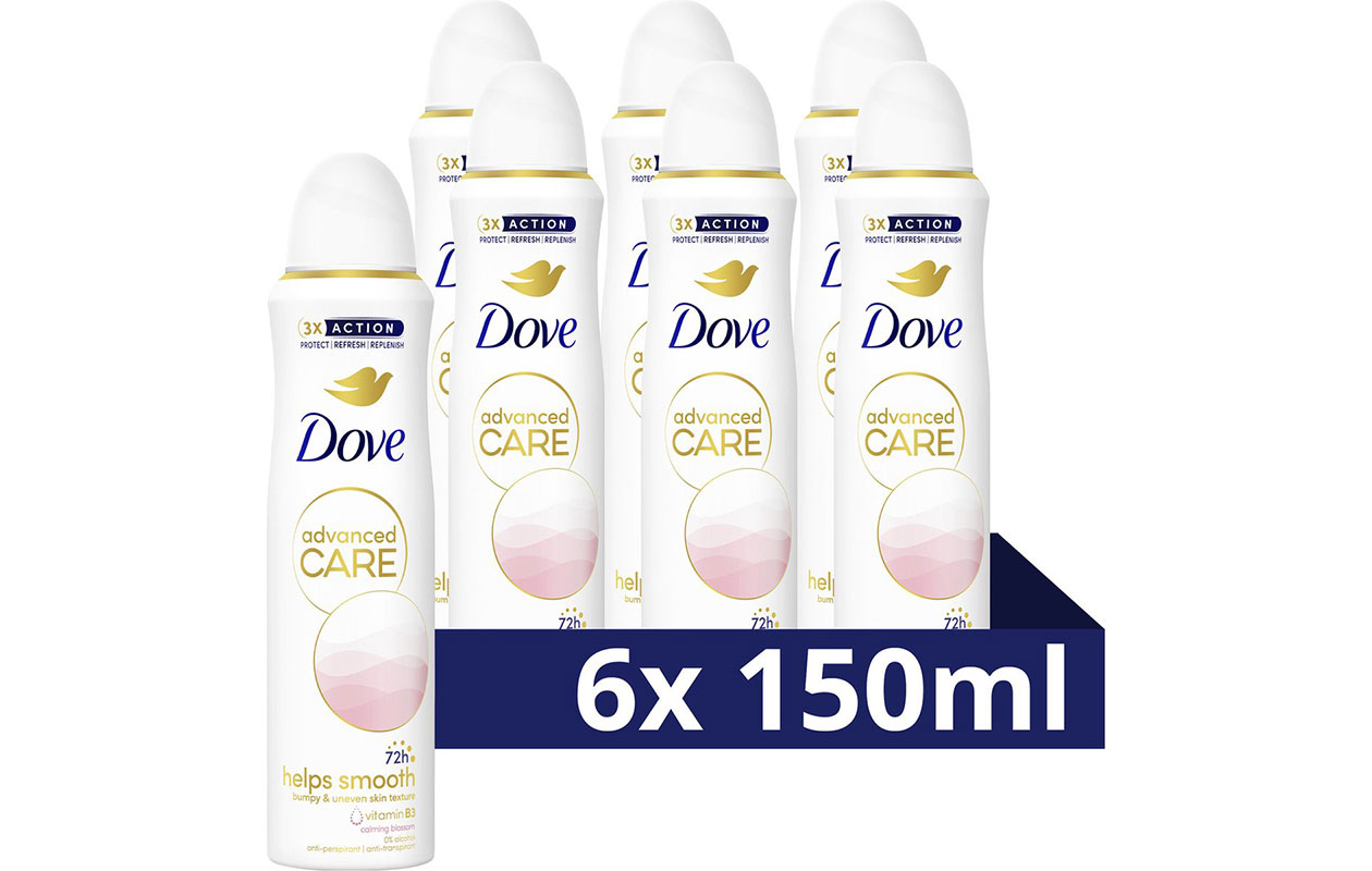 Dove Deo Spray Calming Blossom (6x150ml)