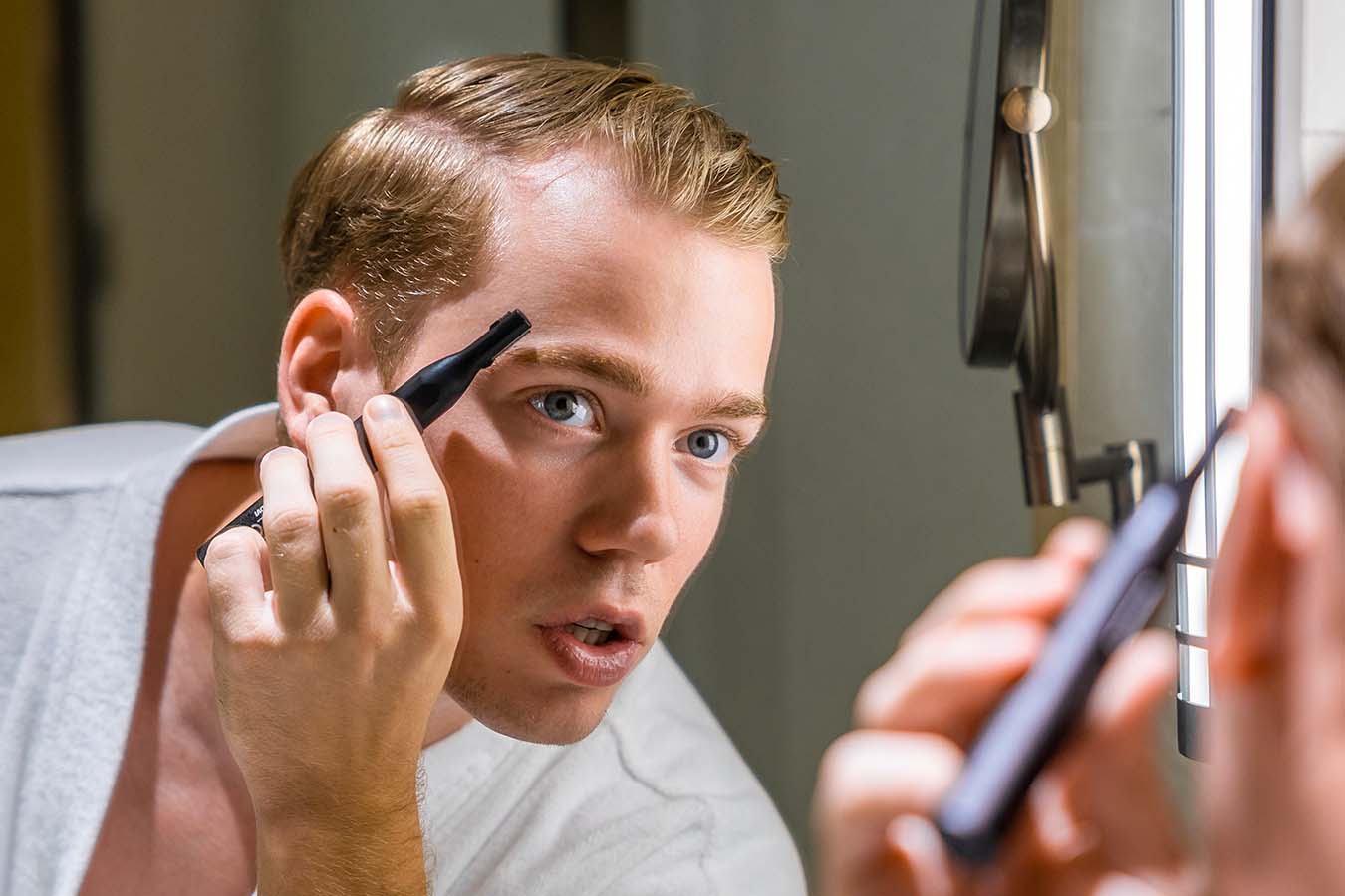 Hyundai Electronics - Men pro precisie trimmer - Wenkbrauw, neus en haar