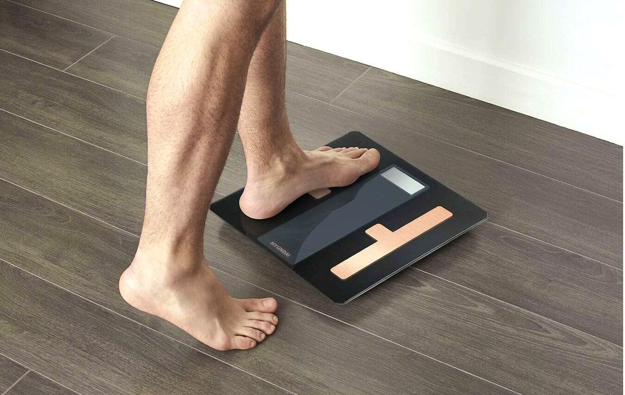 Hyundai - Smart Personenweegschaal met App & 12 Lichaamsmetingen
