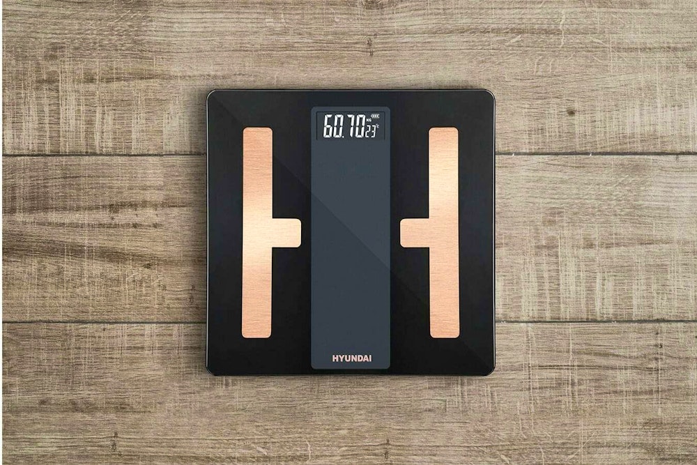 Hyundai - Smart Personenweegschaal met App & 12 Lichaamsmetingen