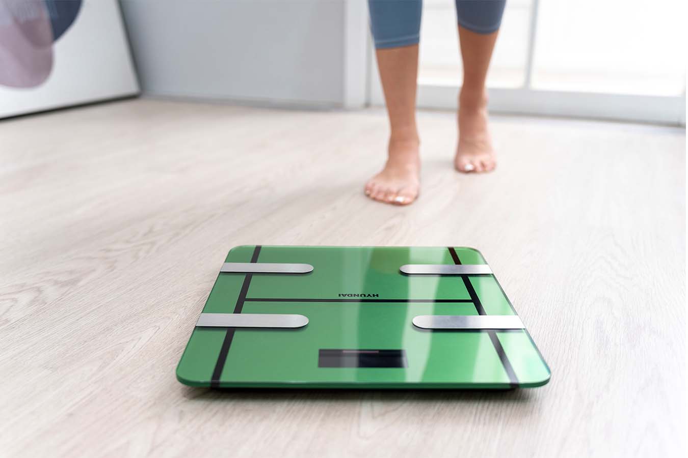 Hyundai Home - Smart digitale personenweegschaal - H Edition - Groen