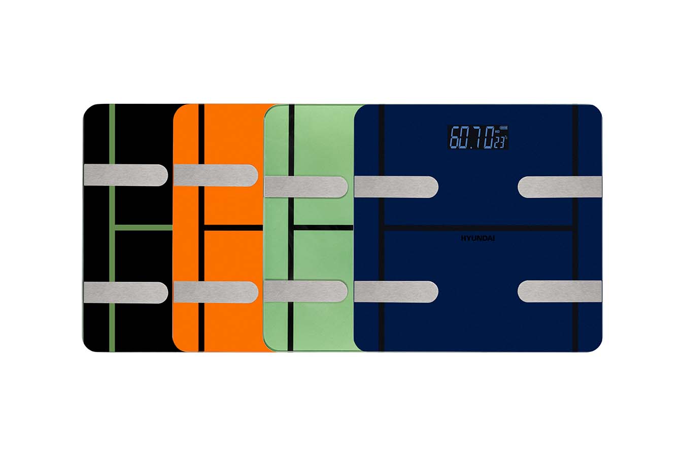 Hyundai Home - Smart digitale personenweegschaal - H Edition - Groen