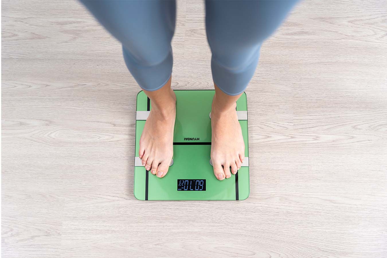 Hyundai Home - Smart digitale personenweegschaal - H Edition - Groen