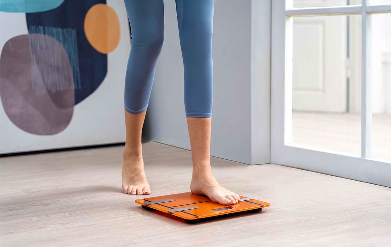 Hyundai Home - Smart digitale personenweegschaal - H Edition - Oranje