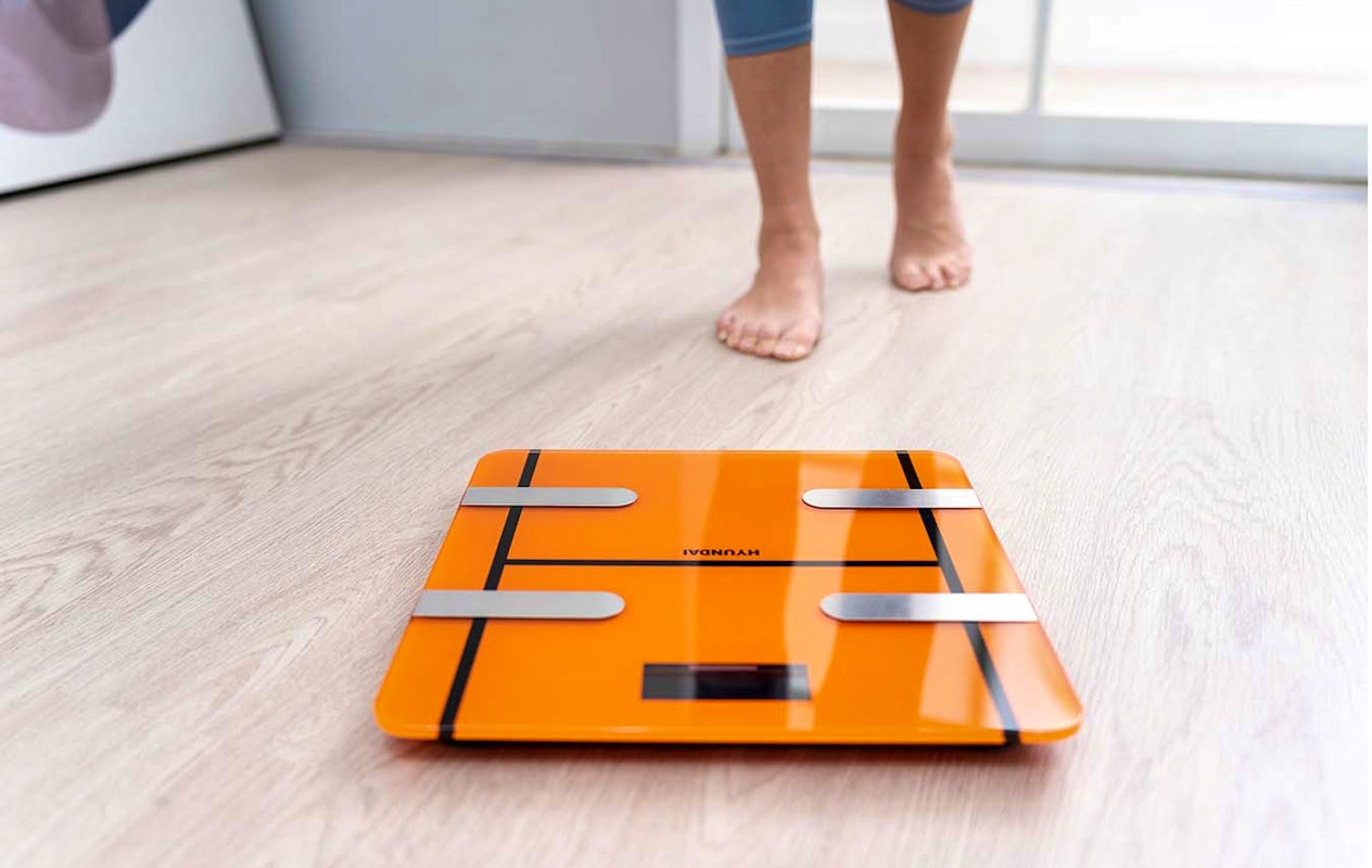 Hyundai Home - Smart digitale personenweegschaal - H Edition - Oranje