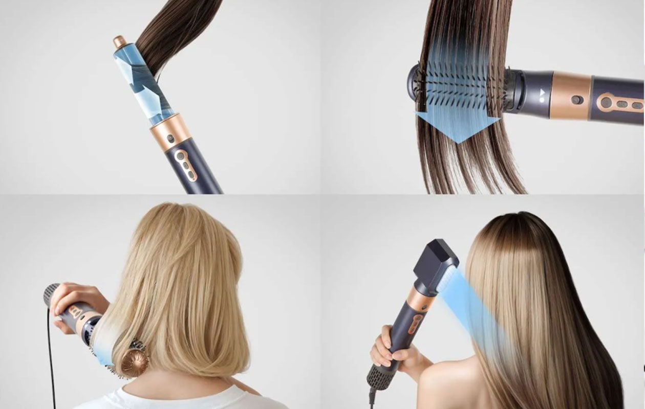 Hyundai Electronics - Elektrische multi styler - 5 in 1 functies - Met opbergdoos