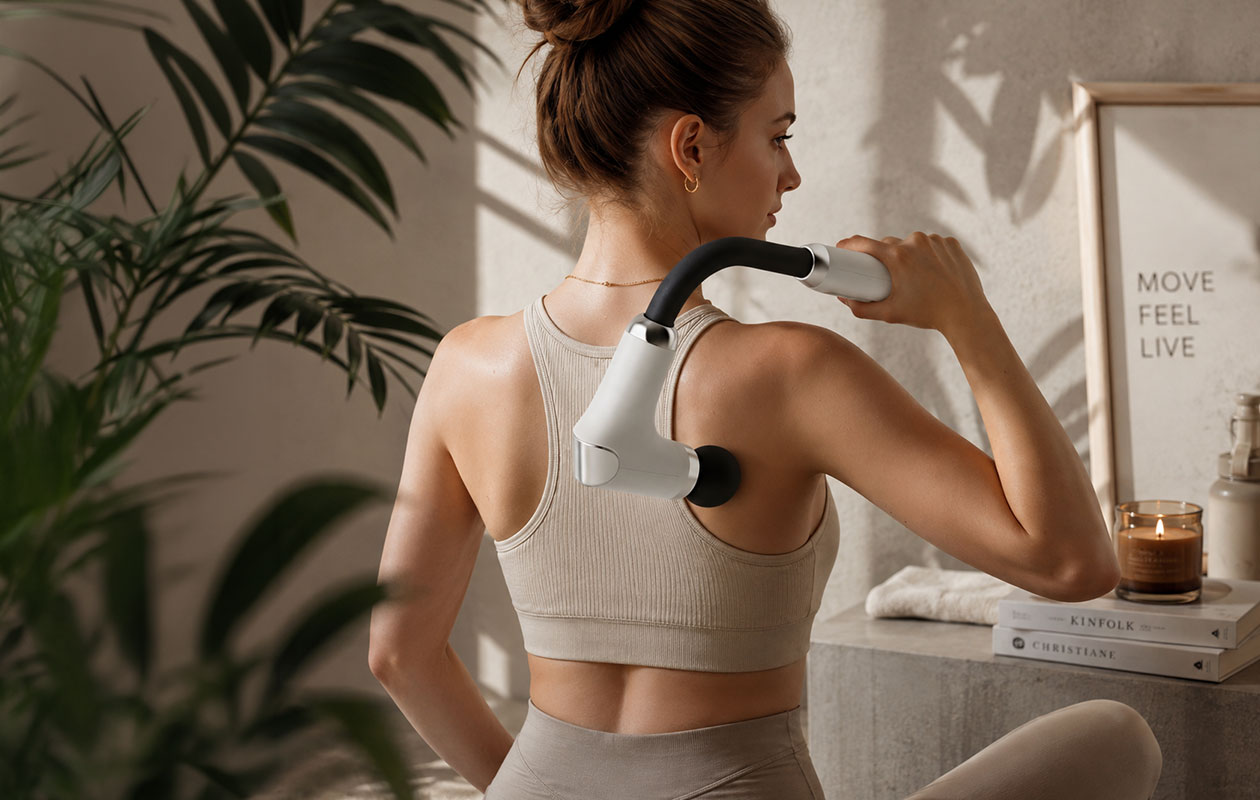 Nexxt - Deep Rolling Massager Blanc