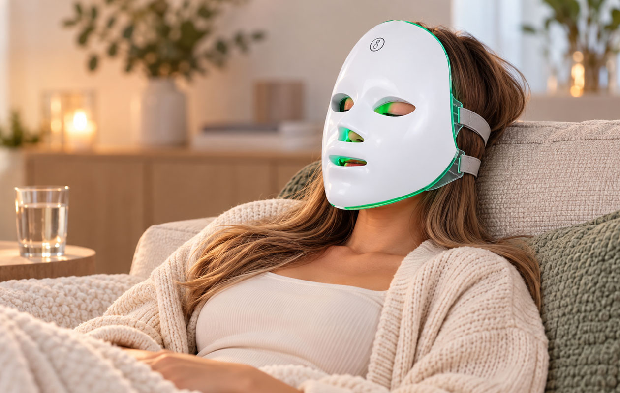 Nexxt - LED-siliconen gezichtsmasker