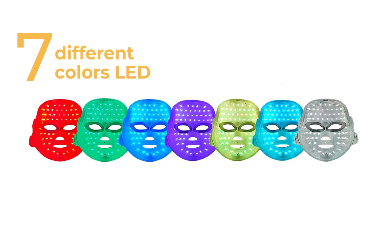 Nexxt - LED siliconen gezichtsmasker