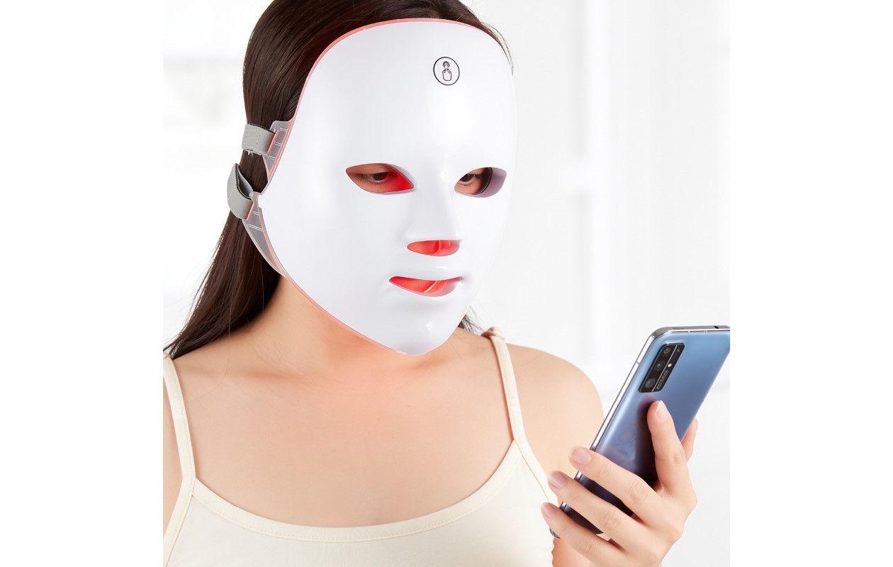 Nexxt - LED siliconen gezichtsmasker