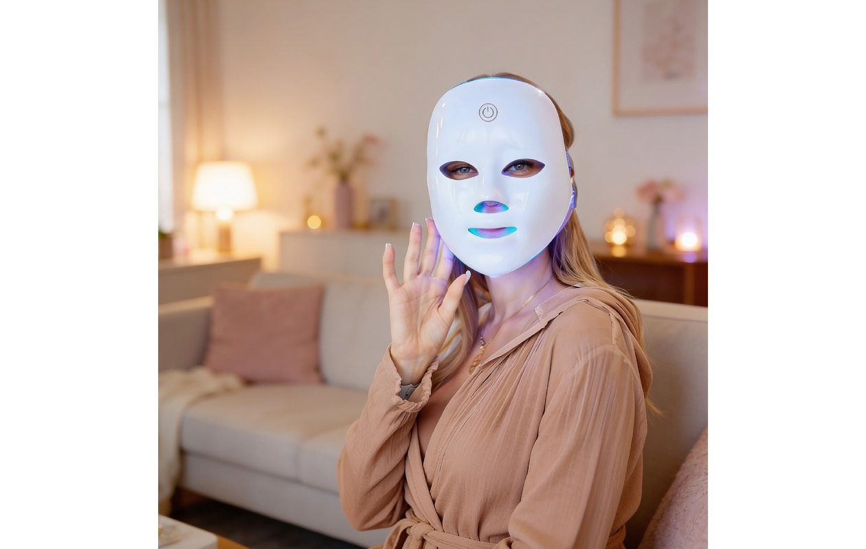 Nexxt - LED siliconen gezichtsmasker