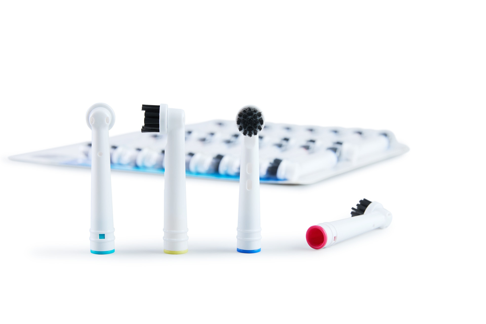 MyCare+ Opzetborstels Charcoal - 32 stuks