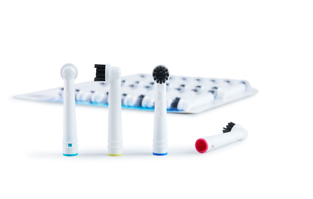 Brossettes OralB Charcoal - 32 pièces