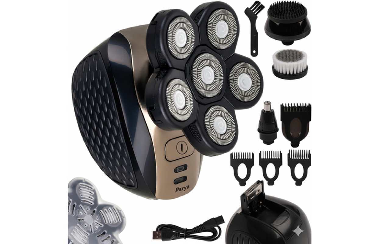 Parya 8-in-1 Scheerapparaat mannen