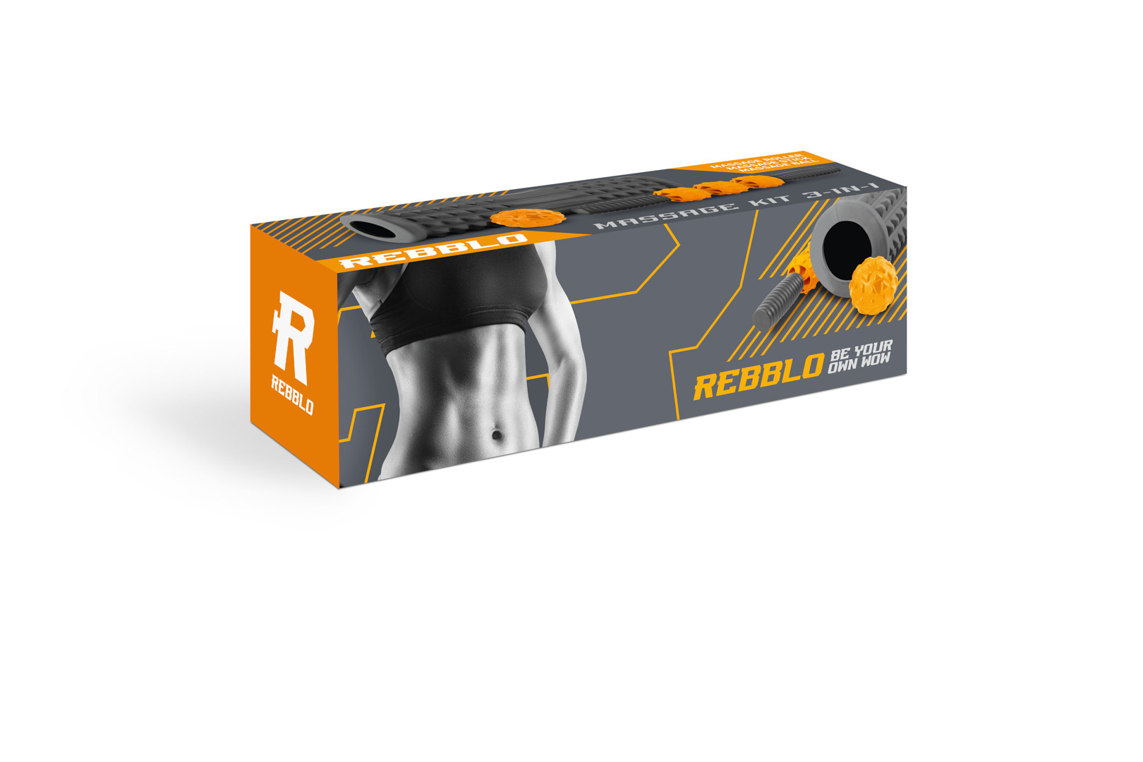 Rebblo Massageset 3 in 1