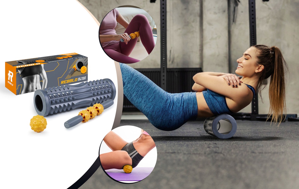 Rebblo Massageset 3 in 1