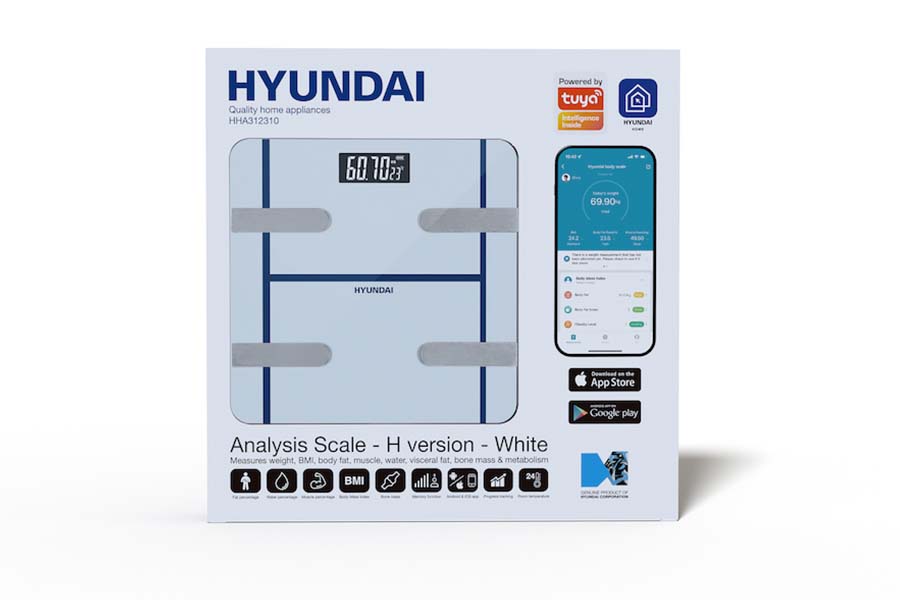 Slimme personenweegschaal van Hyundai Home