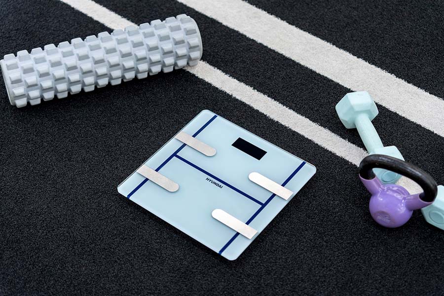 Slimme personenweegschaal van Hyundai Home