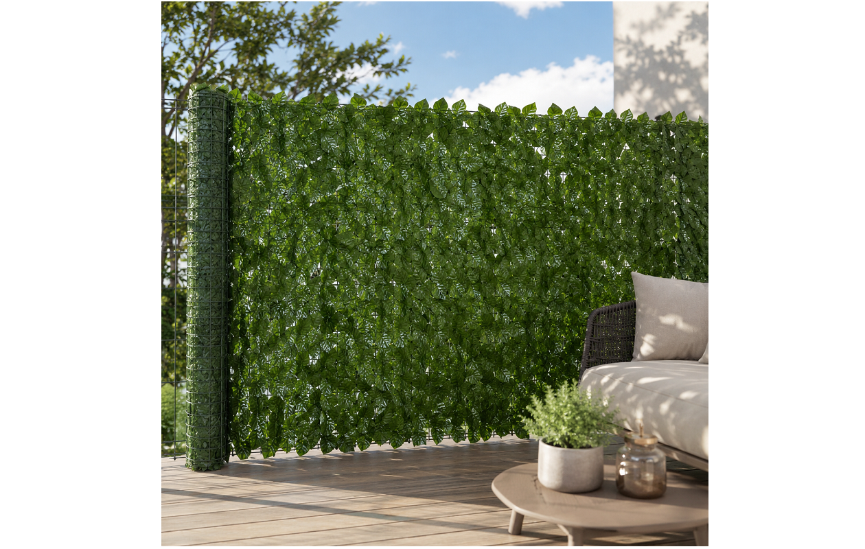 Bobbel Home - Decoratieve Kunsthaag 300 cm - Met Bevestigingsclips